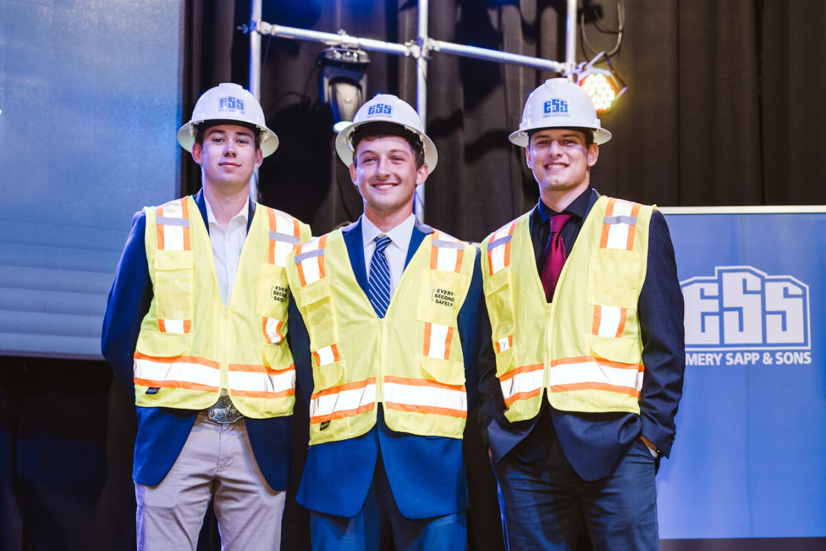 End of their internship, beginning of their future. » Emery Sapp & Sons